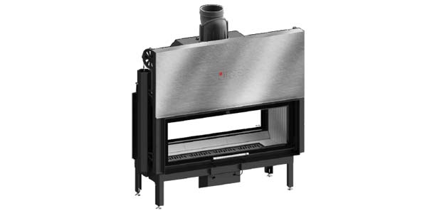 Hitze Ardente DUO 120x43.DGS takkasydän